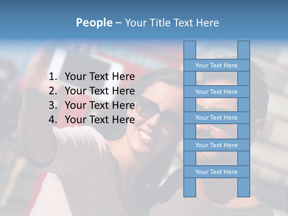 Fun Picture Togetherness PowerPoint Template