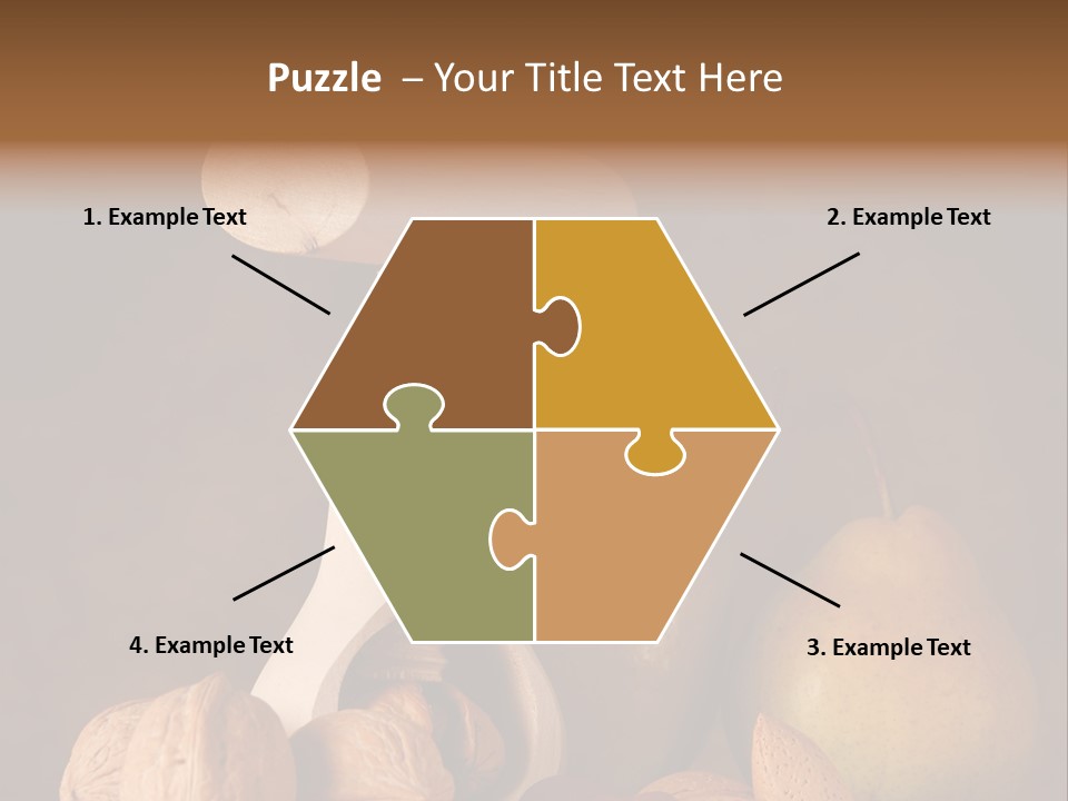 Food Alimentation Tree PowerPoint Template