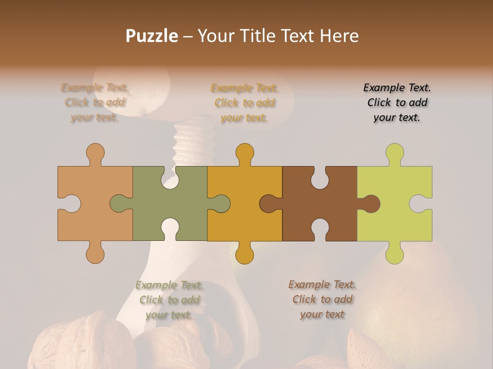 Food Alimentation Tree PowerPoint Template