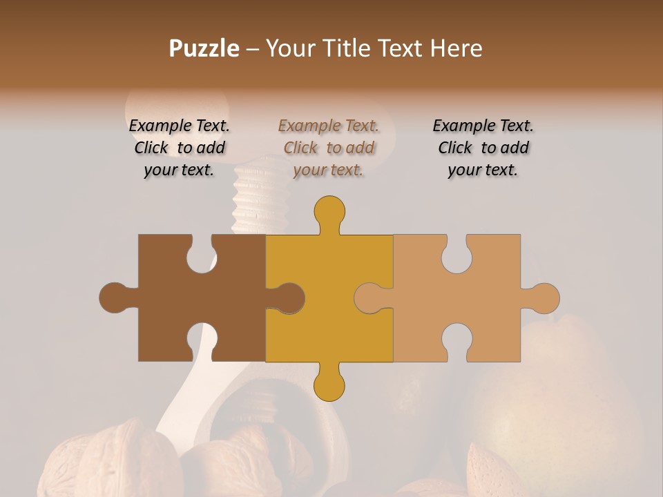 Food Alimentation Tree PowerPoint Template