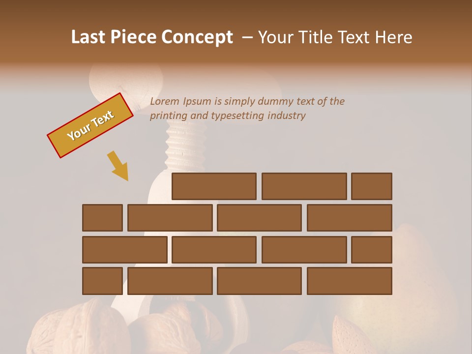 Food Alimentation Tree PowerPoint Template