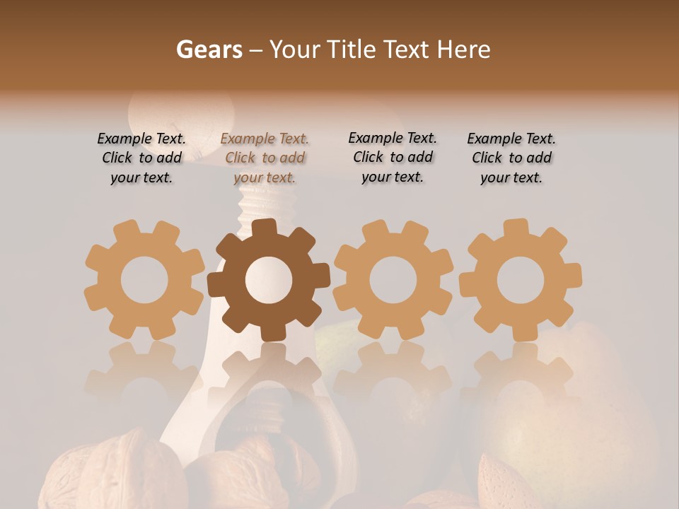 Food Alimentation Tree PowerPoint Template