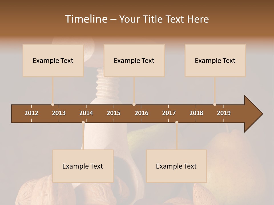 Food Alimentation Tree PowerPoint Template
