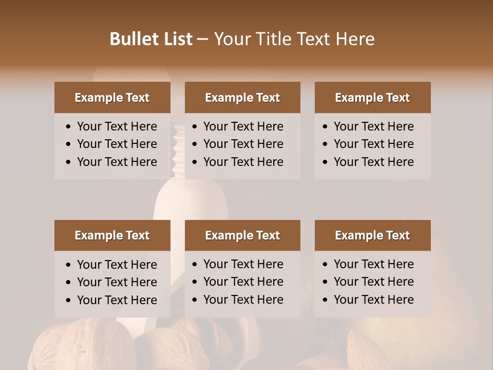 Food Alimentation Tree PowerPoint Template