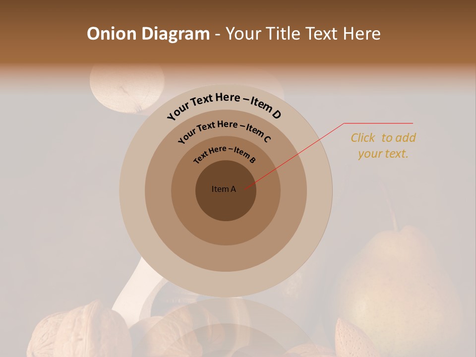 Food Alimentation Tree PowerPoint Template