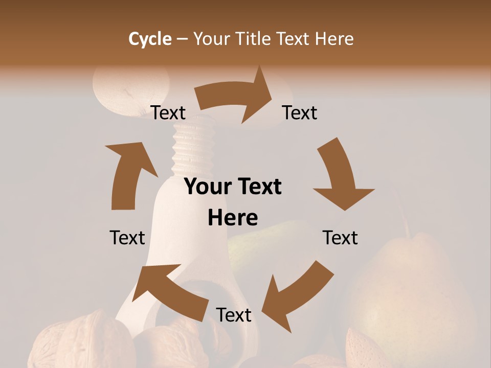 Food Alimentation Tree PowerPoint Template