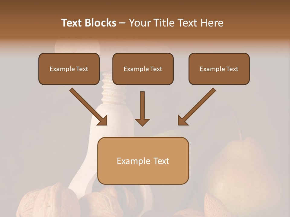 Food Alimentation Tree PowerPoint Template