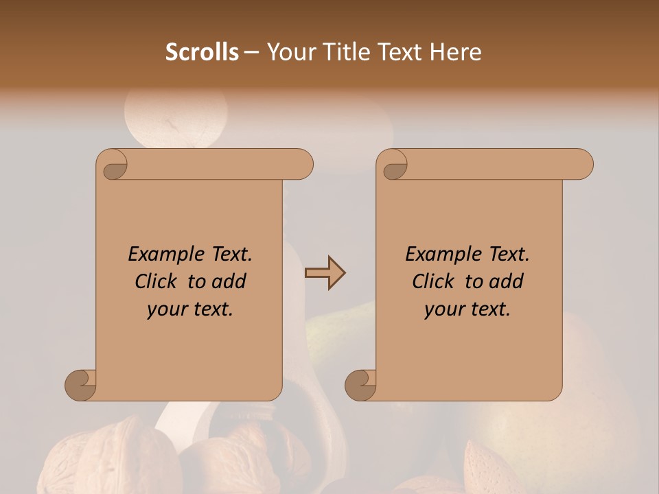 Food Alimentation Tree PowerPoint Template