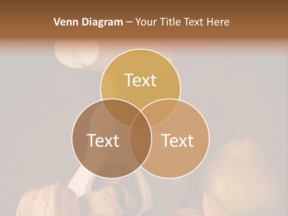 Food Alimentation Tree PowerPoint Template