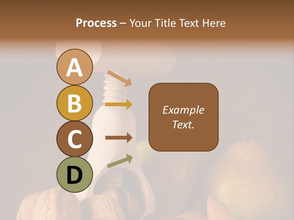 Food Alimentation Tree PowerPoint Template