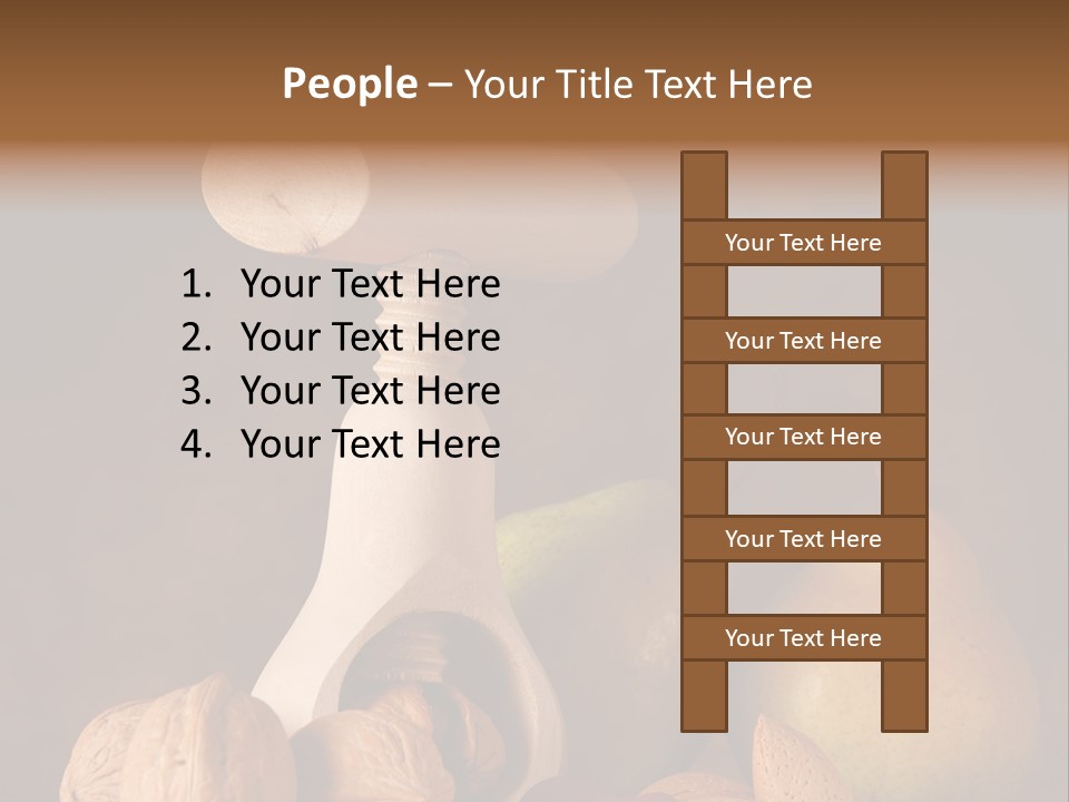 Food Alimentation Tree PowerPoint Template