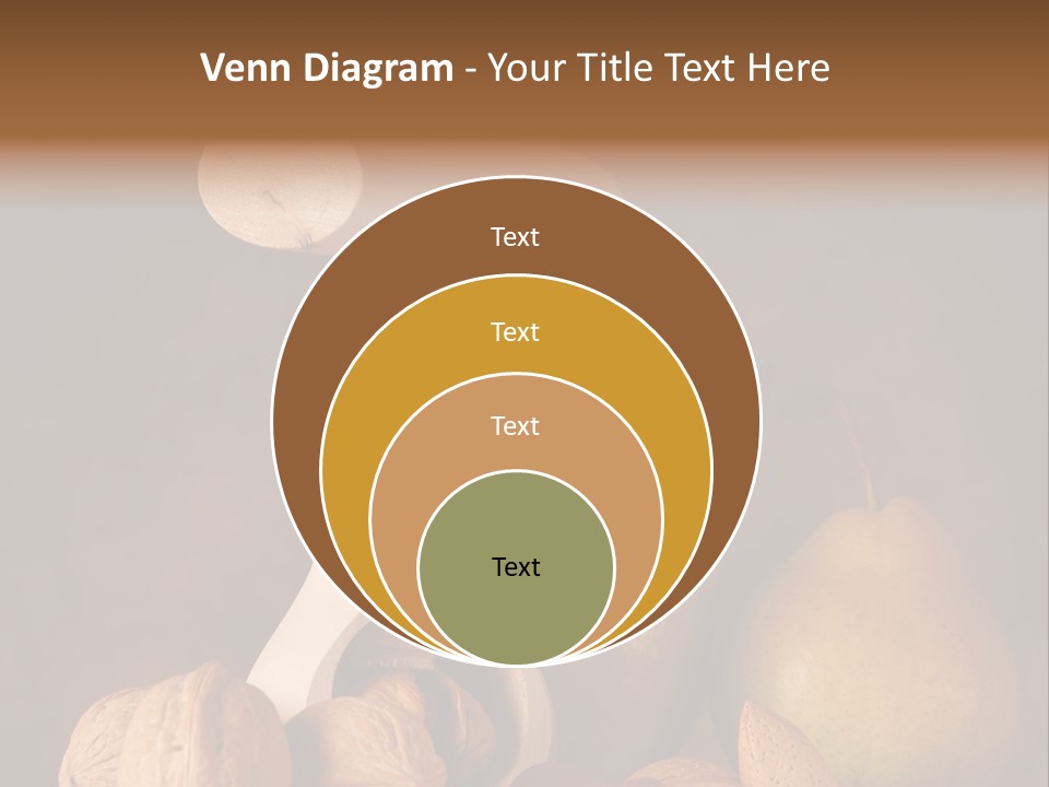 Food Alimentation Tree PowerPoint Template