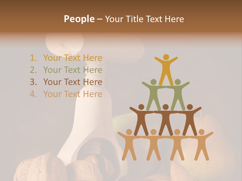 Food Alimentation Tree PowerPoint Template