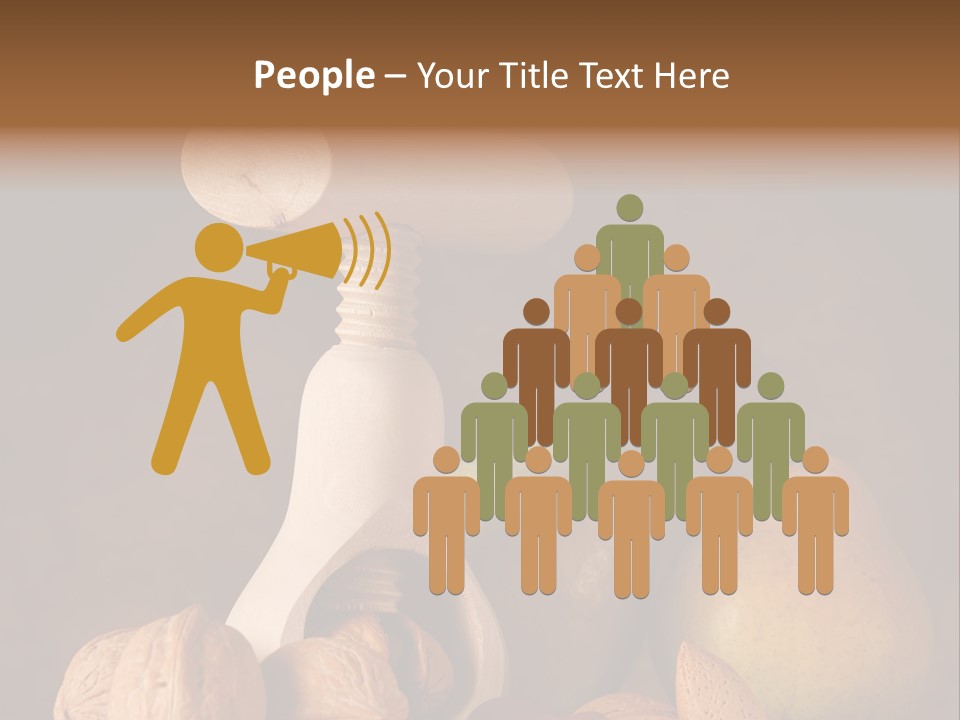 Food Alimentation Tree PowerPoint Template