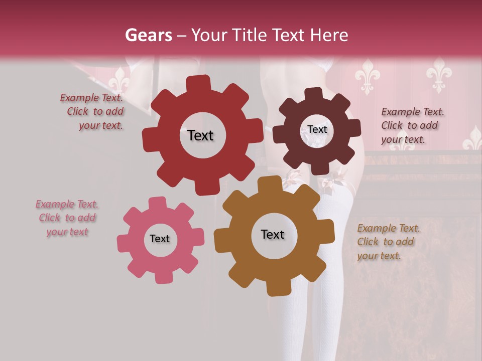 Beautiful Stocking Indoor PowerPoint Template