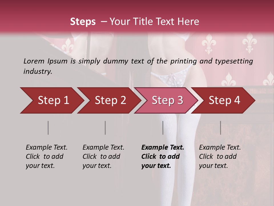 Beautiful Stocking Indoor PowerPoint Template