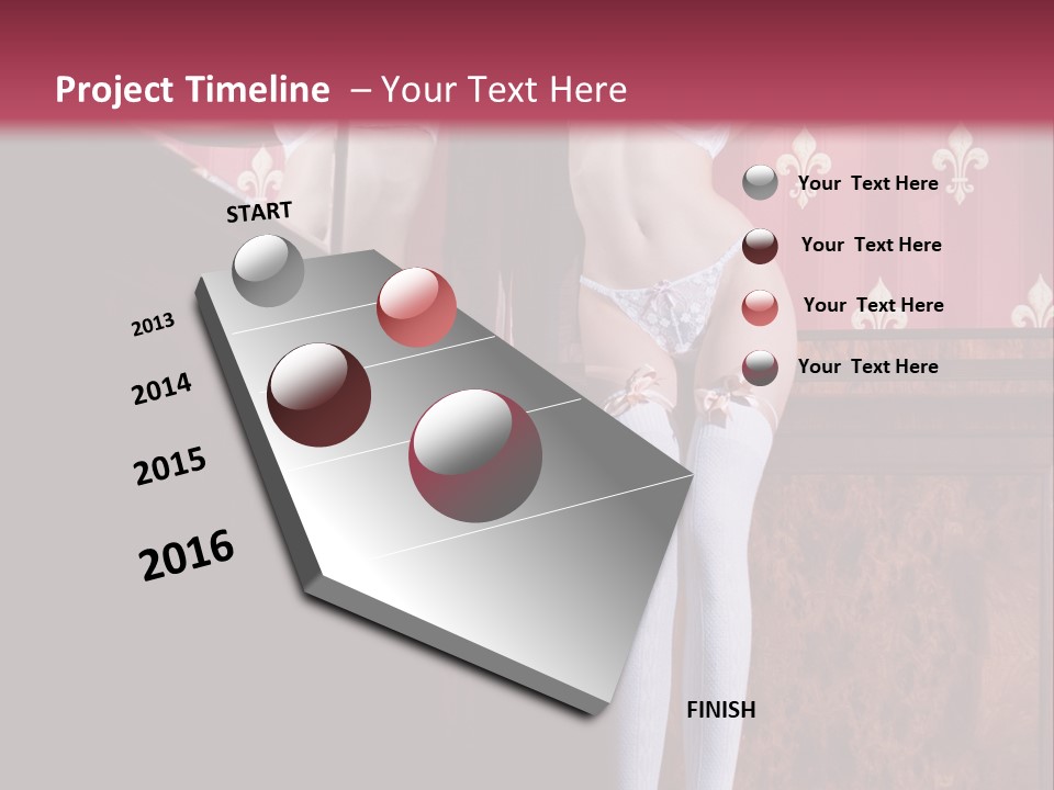 Beautiful Stocking Indoor PowerPoint Template