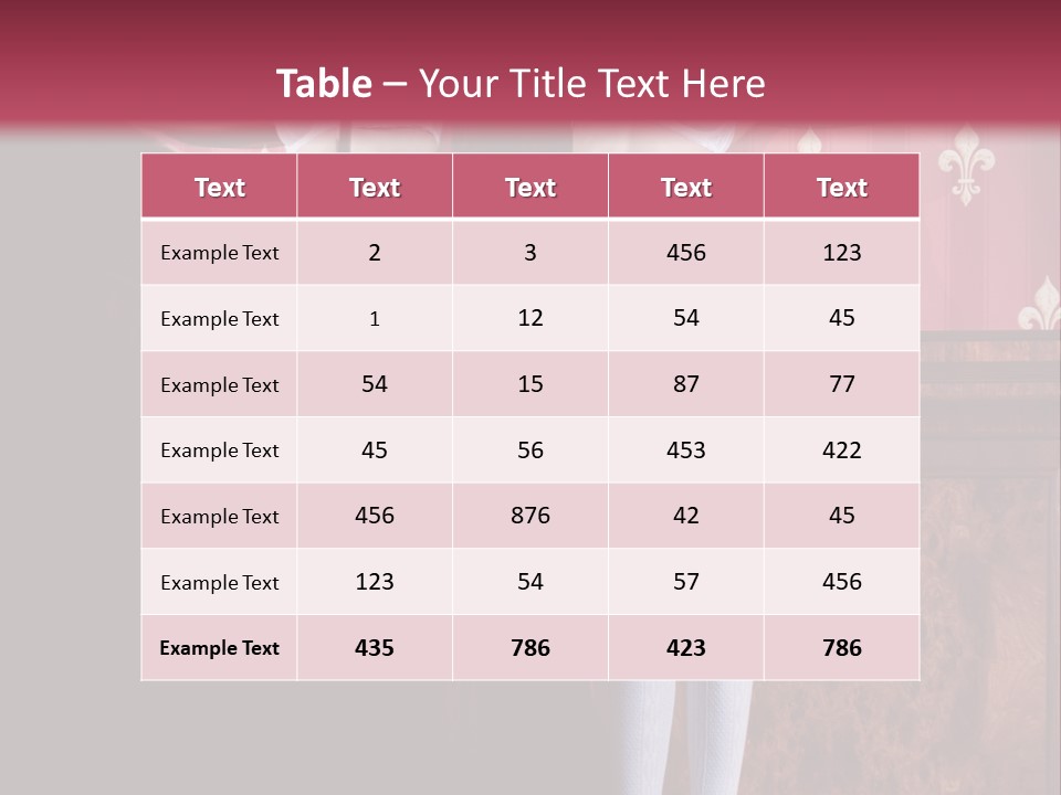 Beautiful Stocking Indoor PowerPoint Template