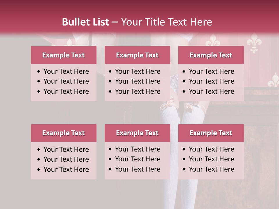 Beautiful Stocking Indoor PowerPoint Template