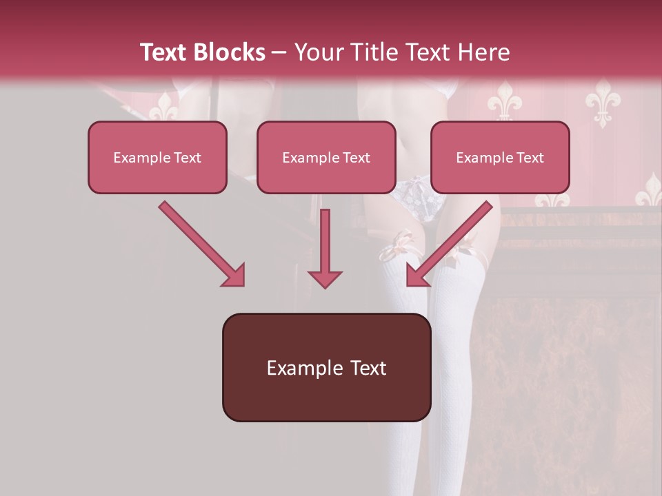 Beautiful Stocking Indoor PowerPoint Template
