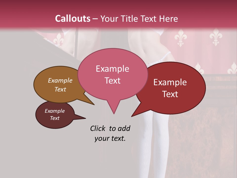 Beautiful Stocking Indoor PowerPoint Template