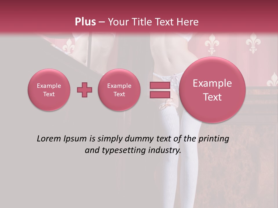 Beautiful Stocking Indoor PowerPoint Template