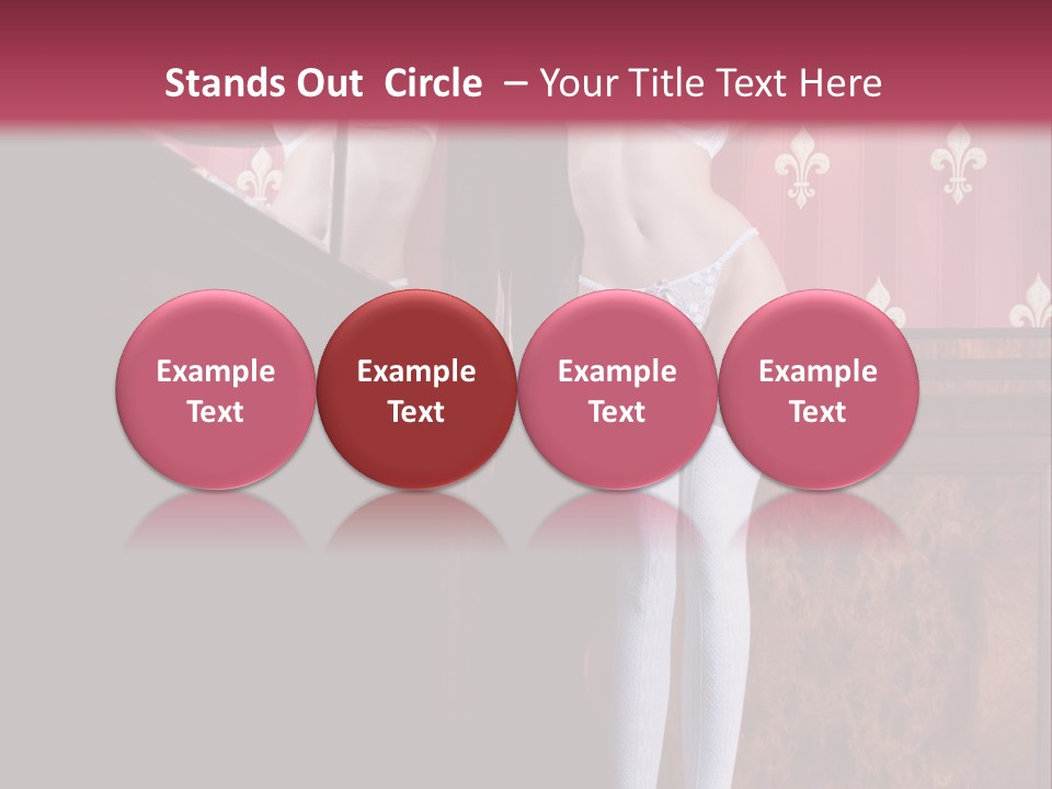 Beautiful Stocking Indoor PowerPoint Template