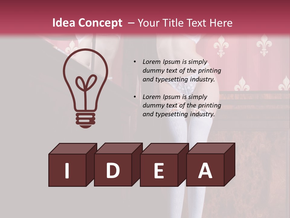 Beautiful Stocking Indoor PowerPoint Template