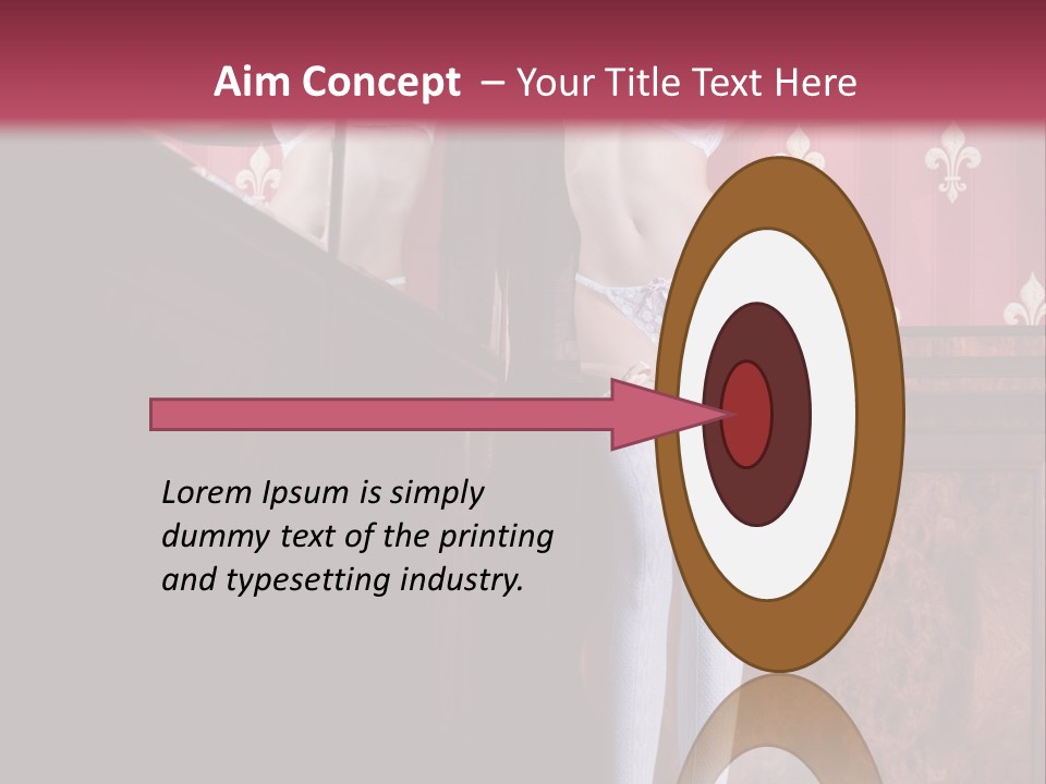 Beautiful Stocking Indoor PowerPoint Template