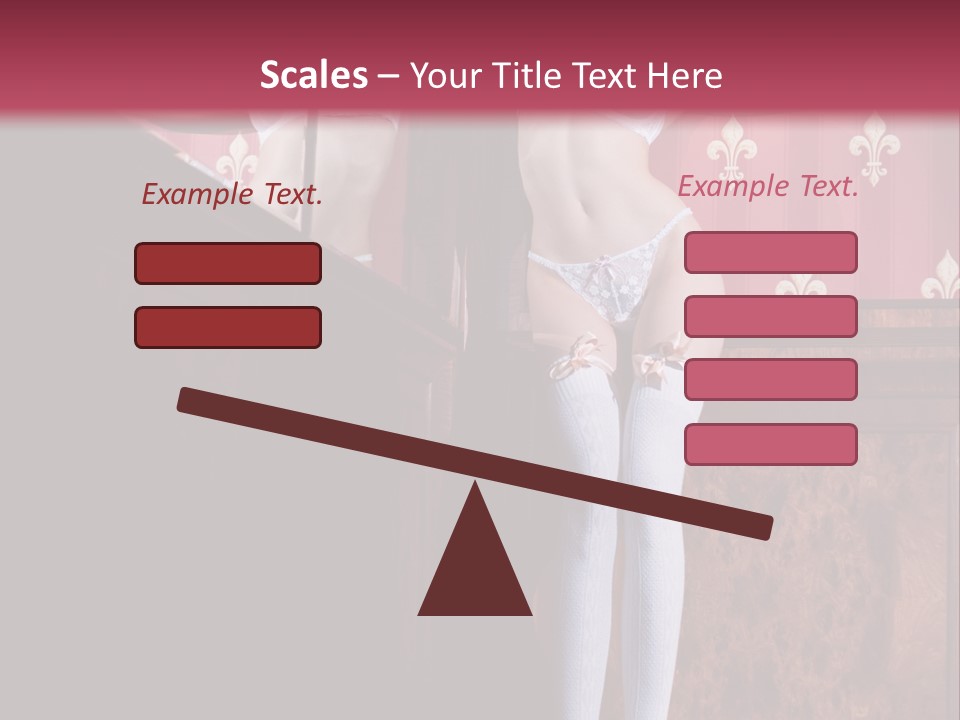 Beautiful Stocking Indoor PowerPoint Template