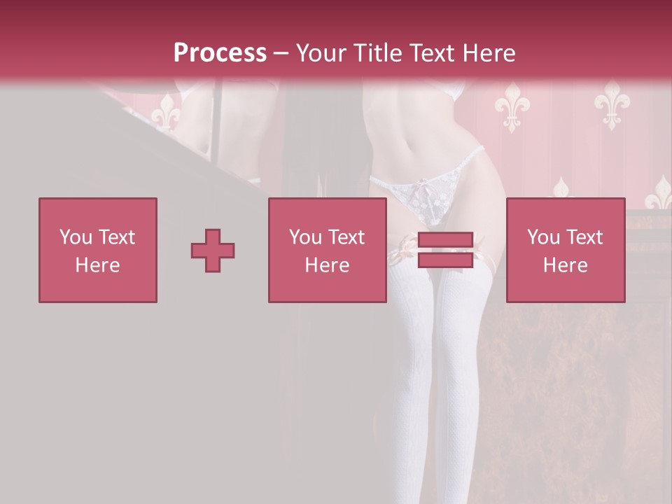 Beautiful Stocking Indoor PowerPoint Template