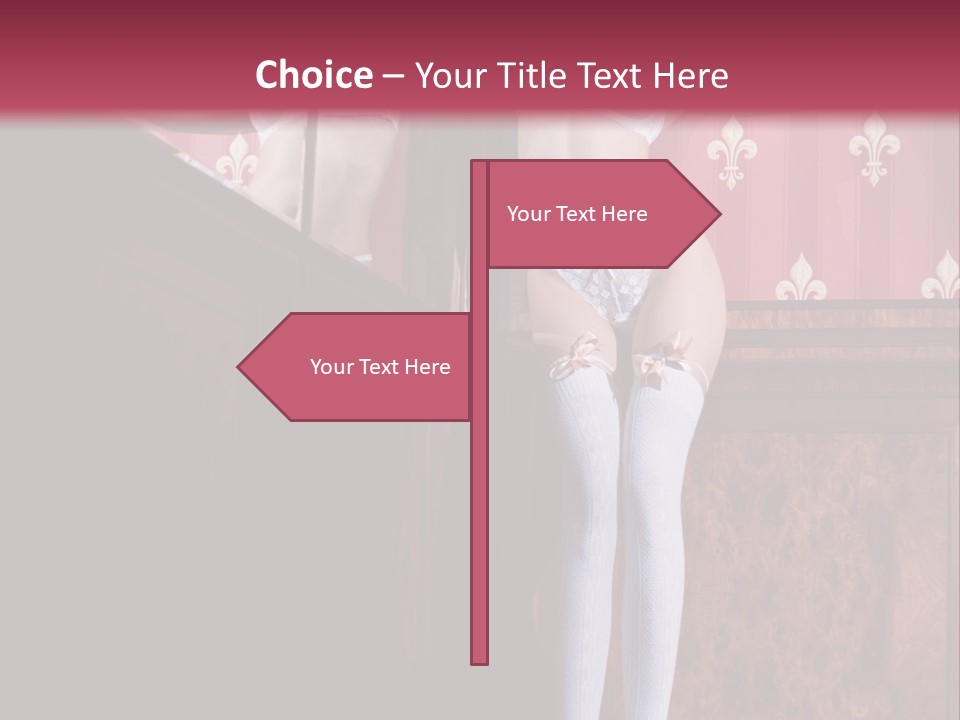 Beautiful Stocking Indoor PowerPoint Template