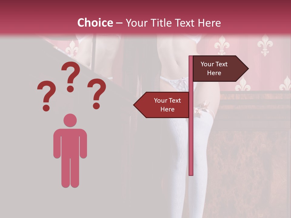 Beautiful Stocking Indoor PowerPoint Template