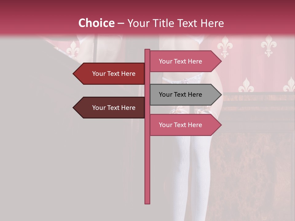 Beautiful Stocking Indoor PowerPoint Template