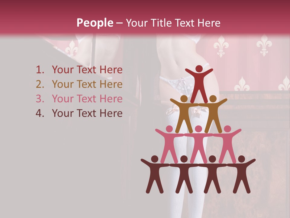 Beautiful Stocking Indoor PowerPoint Template