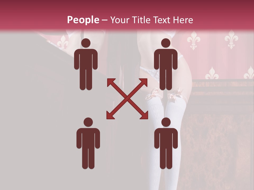 Beautiful Stocking Indoor PowerPoint Template