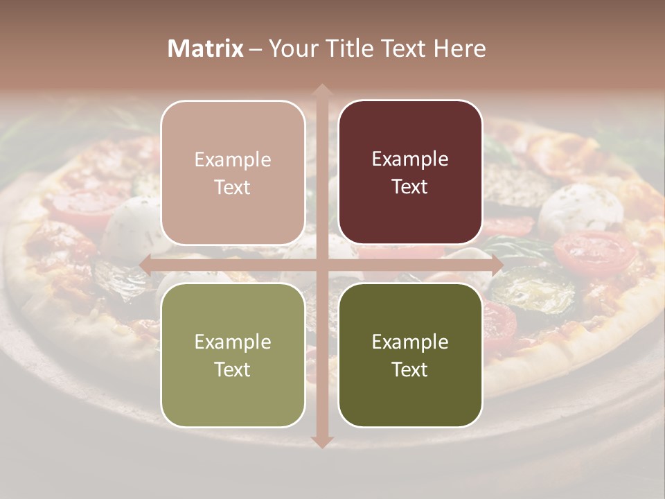 Gastronomy Dinner Ingredient PowerPoint Template