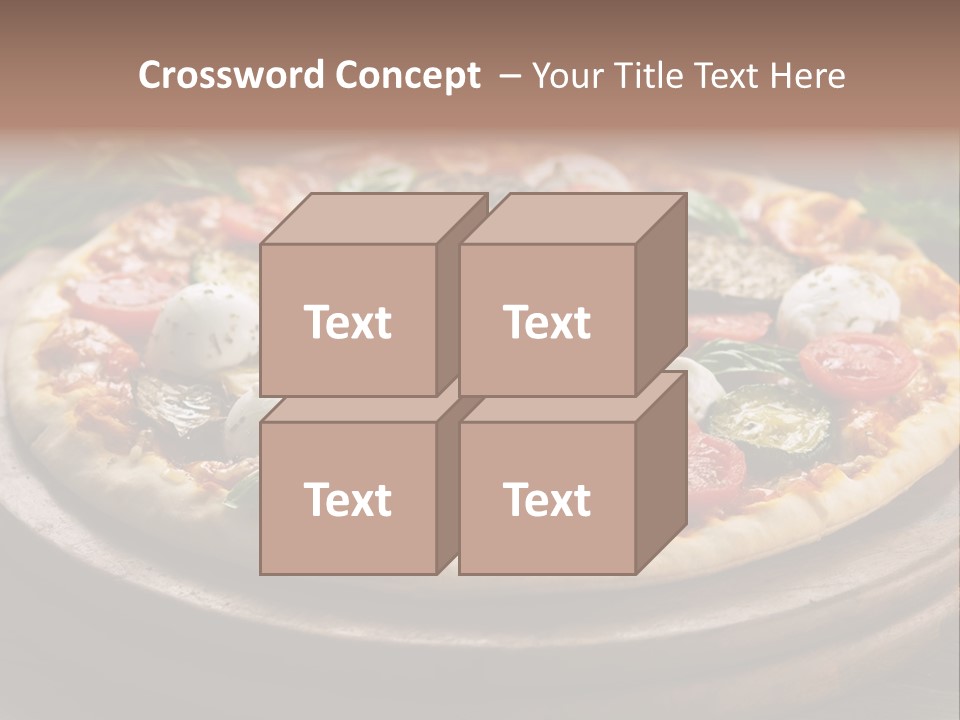 Gastronomy Dinner Ingredient PowerPoint Template