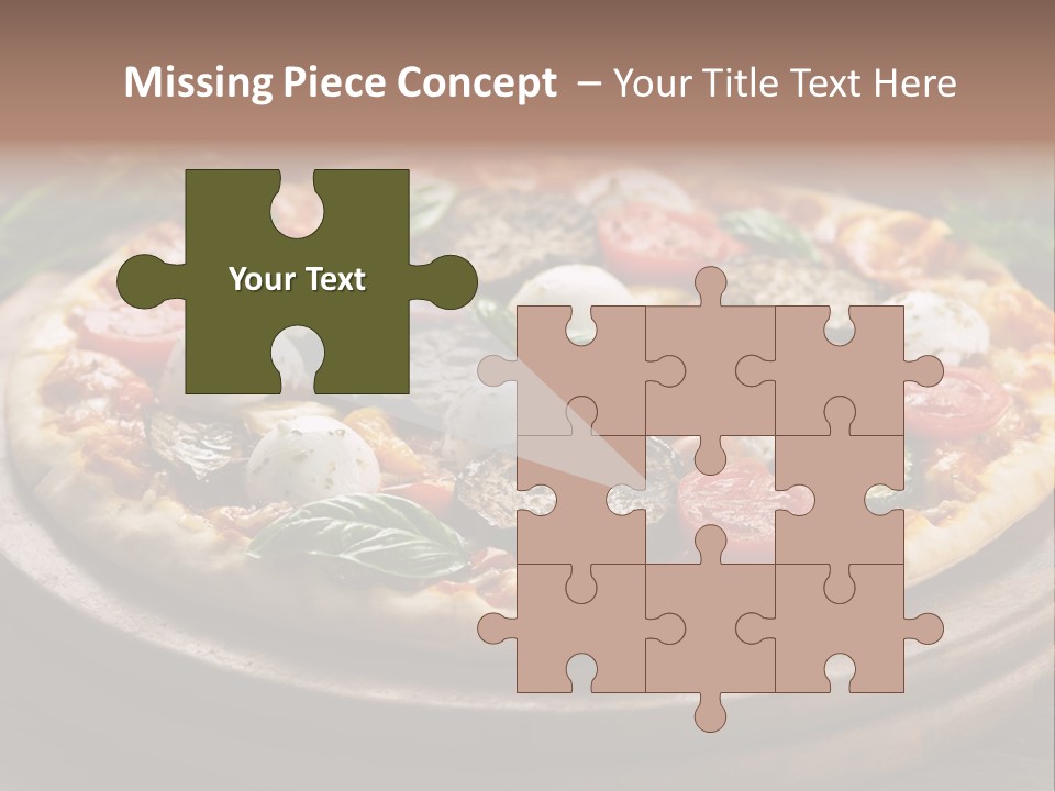 Gastronomy Dinner Ingredient PowerPoint Template