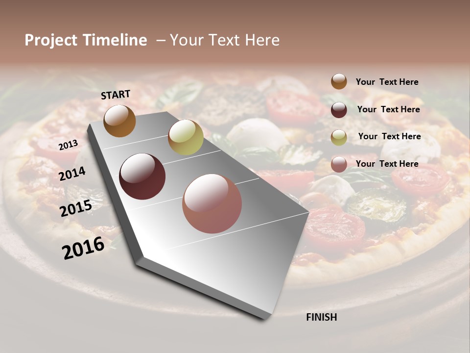 Gastronomy Dinner Ingredient PowerPoint Template