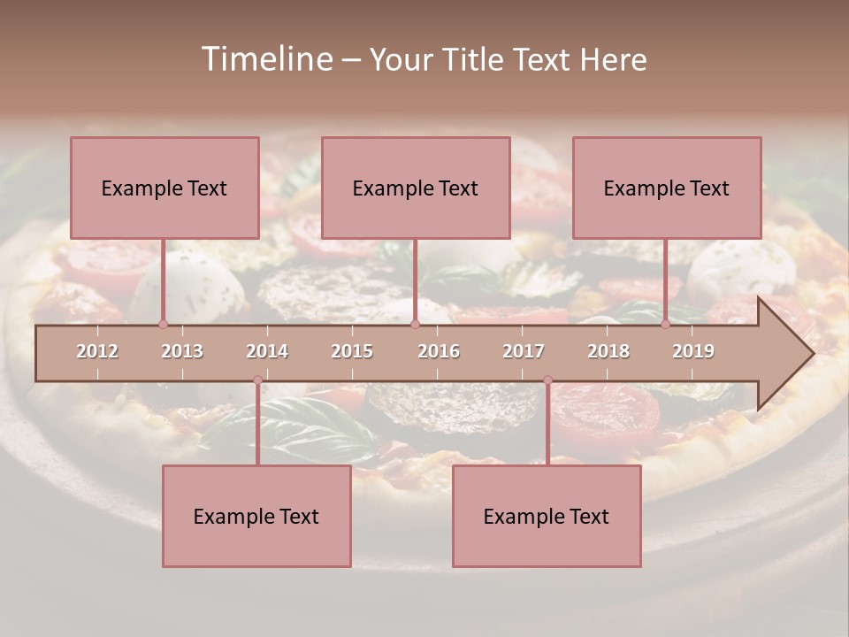 Gastronomy Dinner Ingredient PowerPoint Template