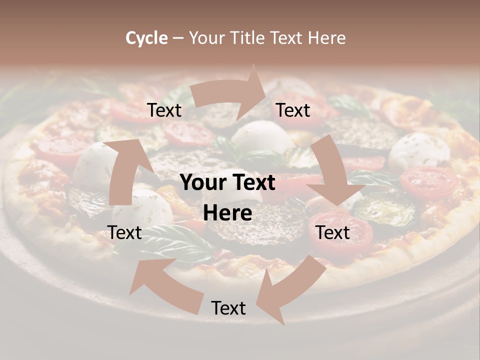 Gastronomy Dinner Ingredient PowerPoint Template