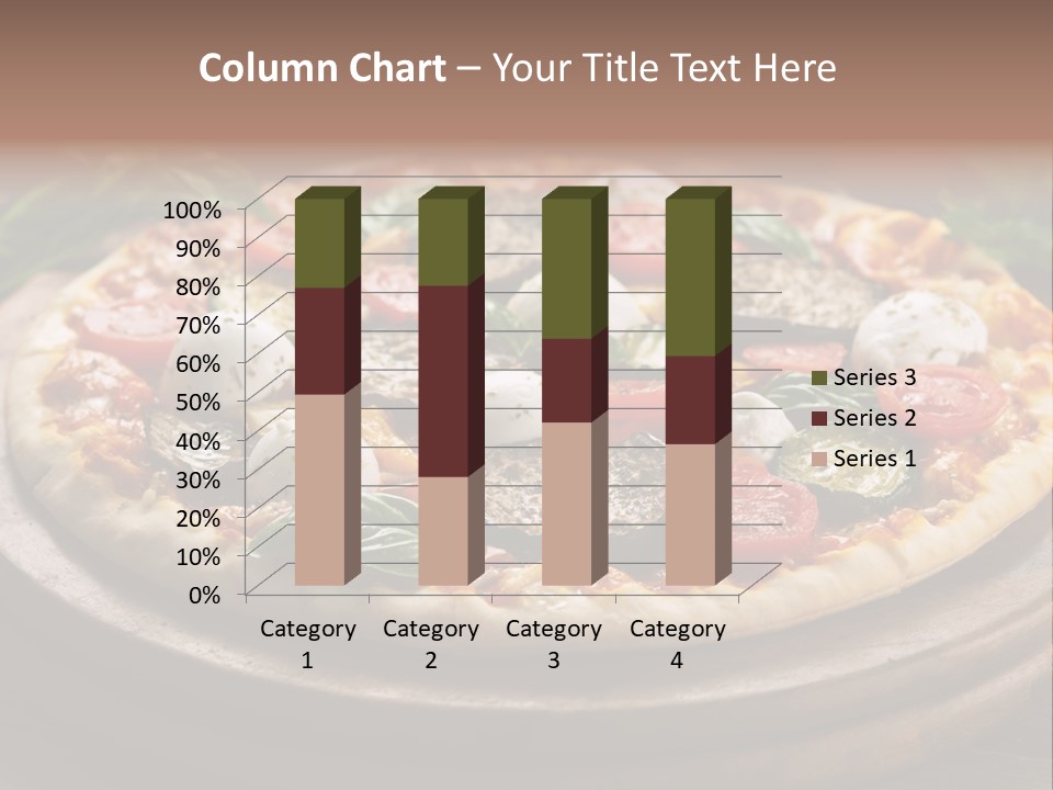 Gastronomy Dinner Ingredient PowerPoint Template