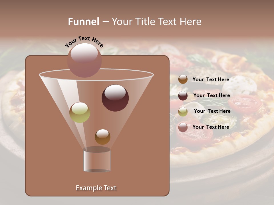 Gastronomy Dinner Ingredient PowerPoint Template