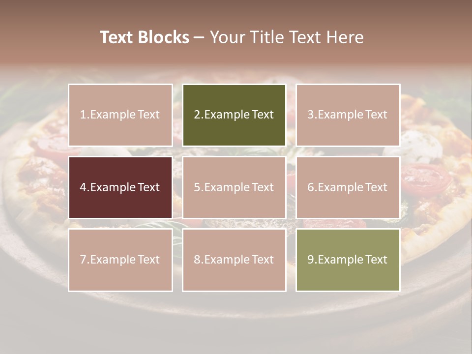 Gastronomy Dinner Ingredient PowerPoint Template