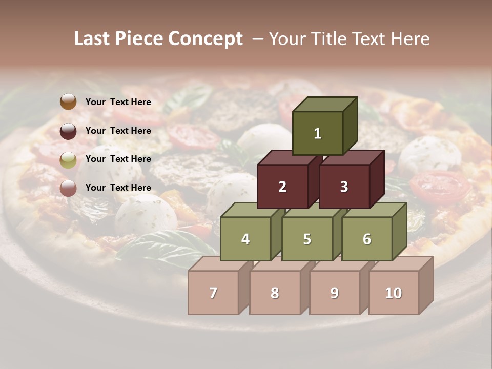 Gastronomy Dinner Ingredient PowerPoint Template