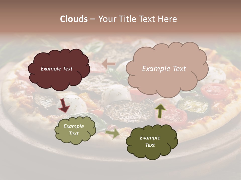 Gastronomy Dinner Ingredient PowerPoint Template