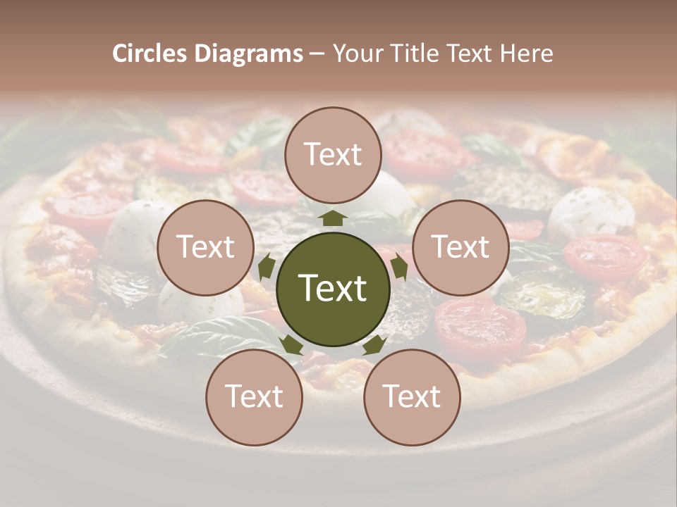 Gastronomy Dinner Ingredient PowerPoint Template