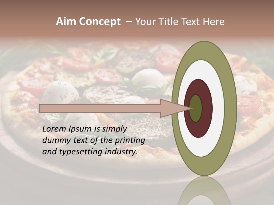 Gastronomy Dinner Ingredient PowerPoint Template