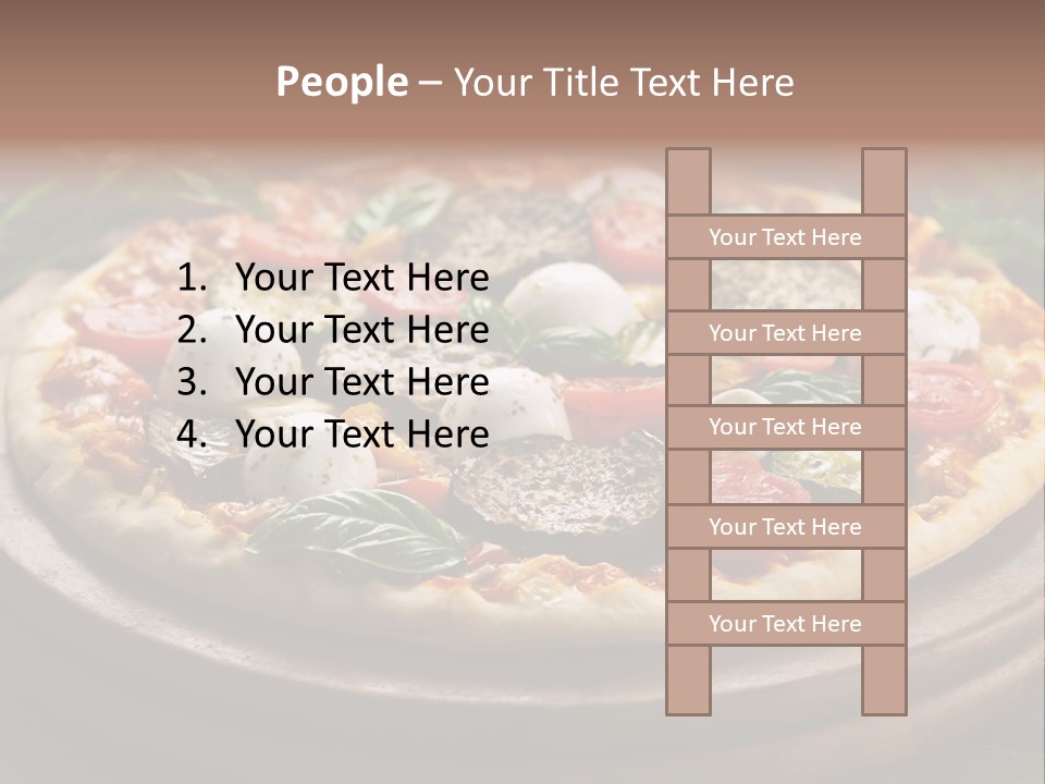 Gastronomy Dinner Ingredient PowerPoint Template